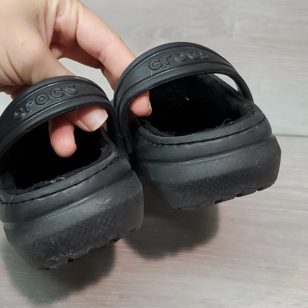 Crocs Kids Unisex Insulated Lined Classic Clogs Sandals shoes sz C11